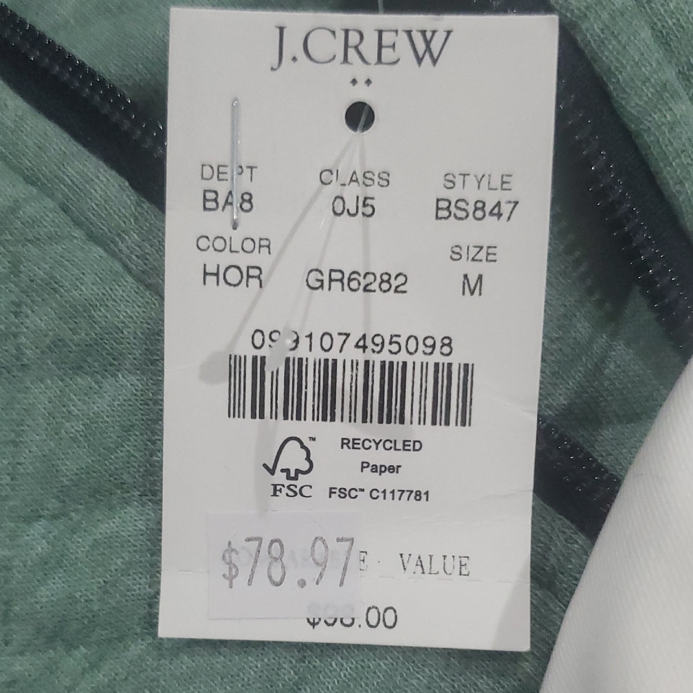 J. Crew Heather Green Apparel